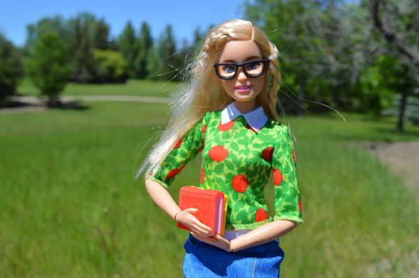 Bulă vrea un cadou pentru fiica sa:– Cât costă păpuşa Barbie din vitrină?