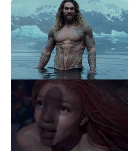 Când Aquaman se întâlnește cu Mica Sirenă