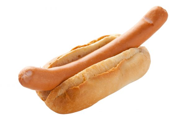 Bula la un fast food:- Nevastă-mea a luat un hot dog și era fără pâine!
