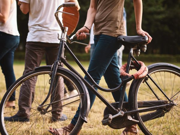 Bulă are bicicletă nouă: Pot să merg pe bicicletă fără picioare!