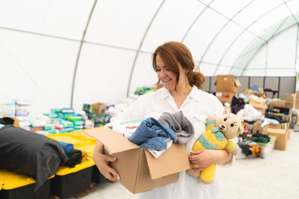 Bubulina își donează hainele