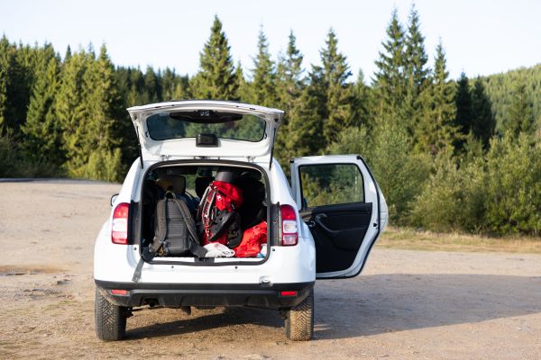 La marginea drumului, un domn în vârstă meșterea la o Dacia 1310, care se stricase