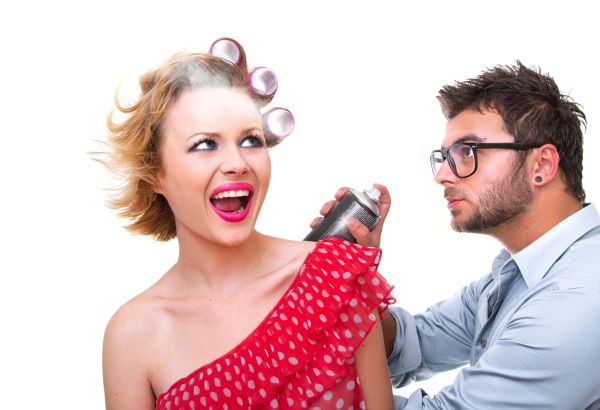 - Mătușica, de ce te machiezi?