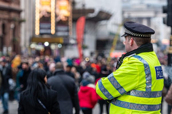 Un poliţist scoţian în acțiune
