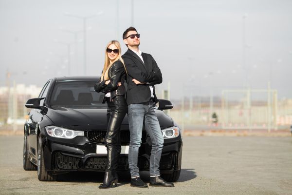 Bulă își duce BMW-ul în service